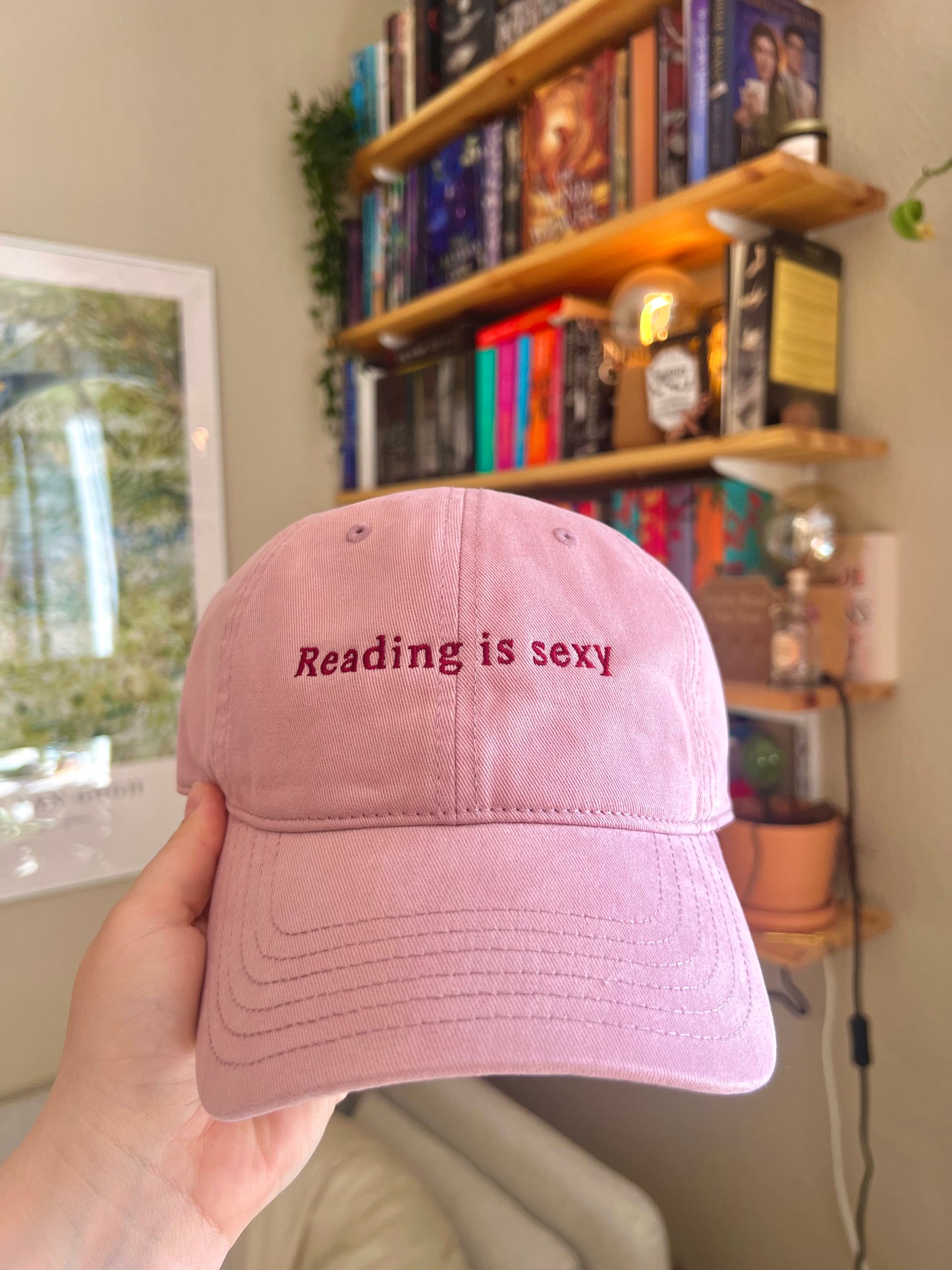 Reading Is Sexy - Embroidered Cap