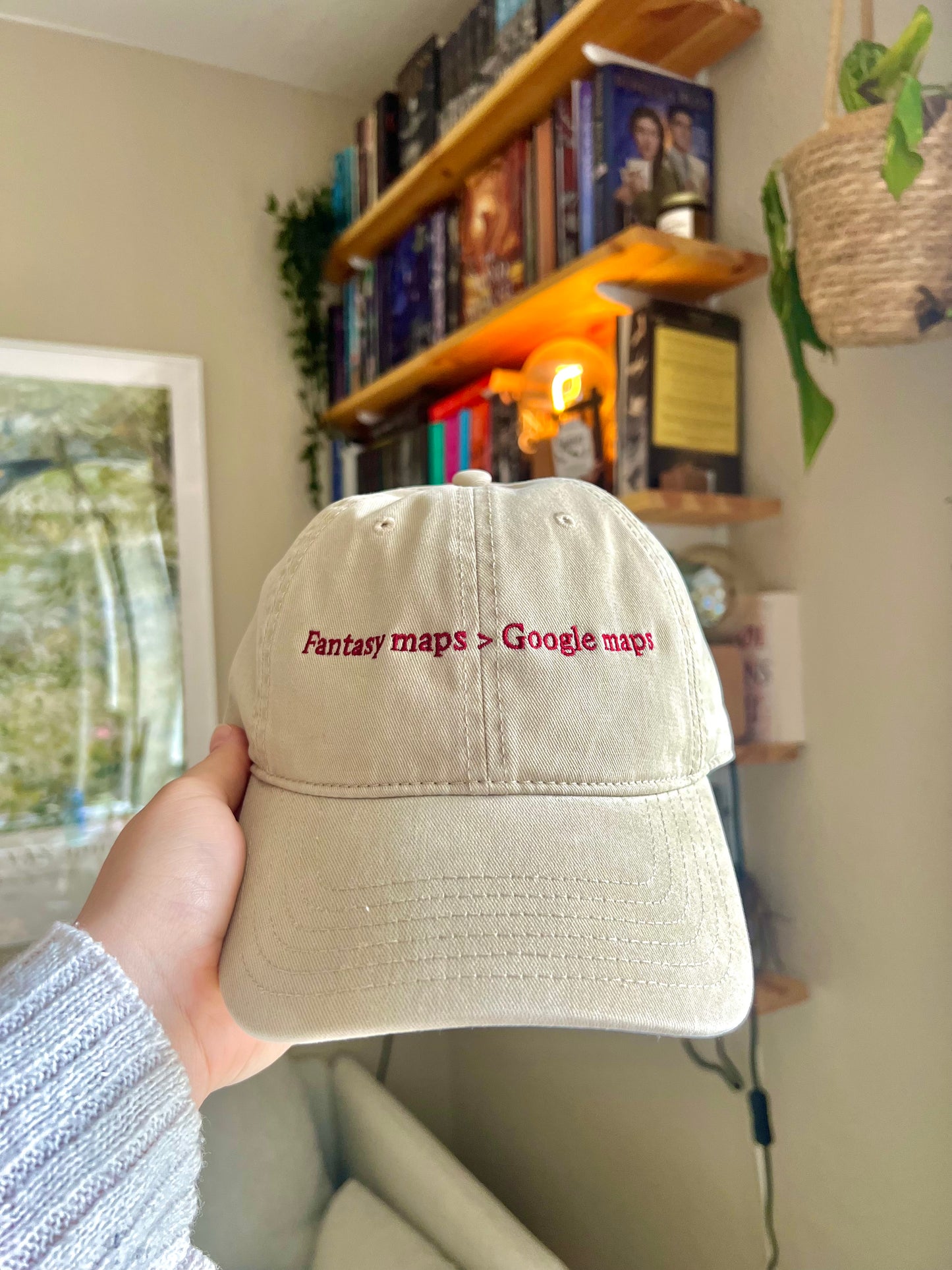 Fantasy Maps > Google Maps - Embroidered Cap