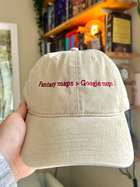 Fantasy Maps > Google Maps - Embroidered Cap