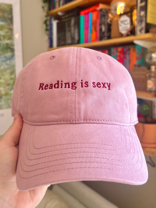 Reading Is Sexy - Embroidered Cap