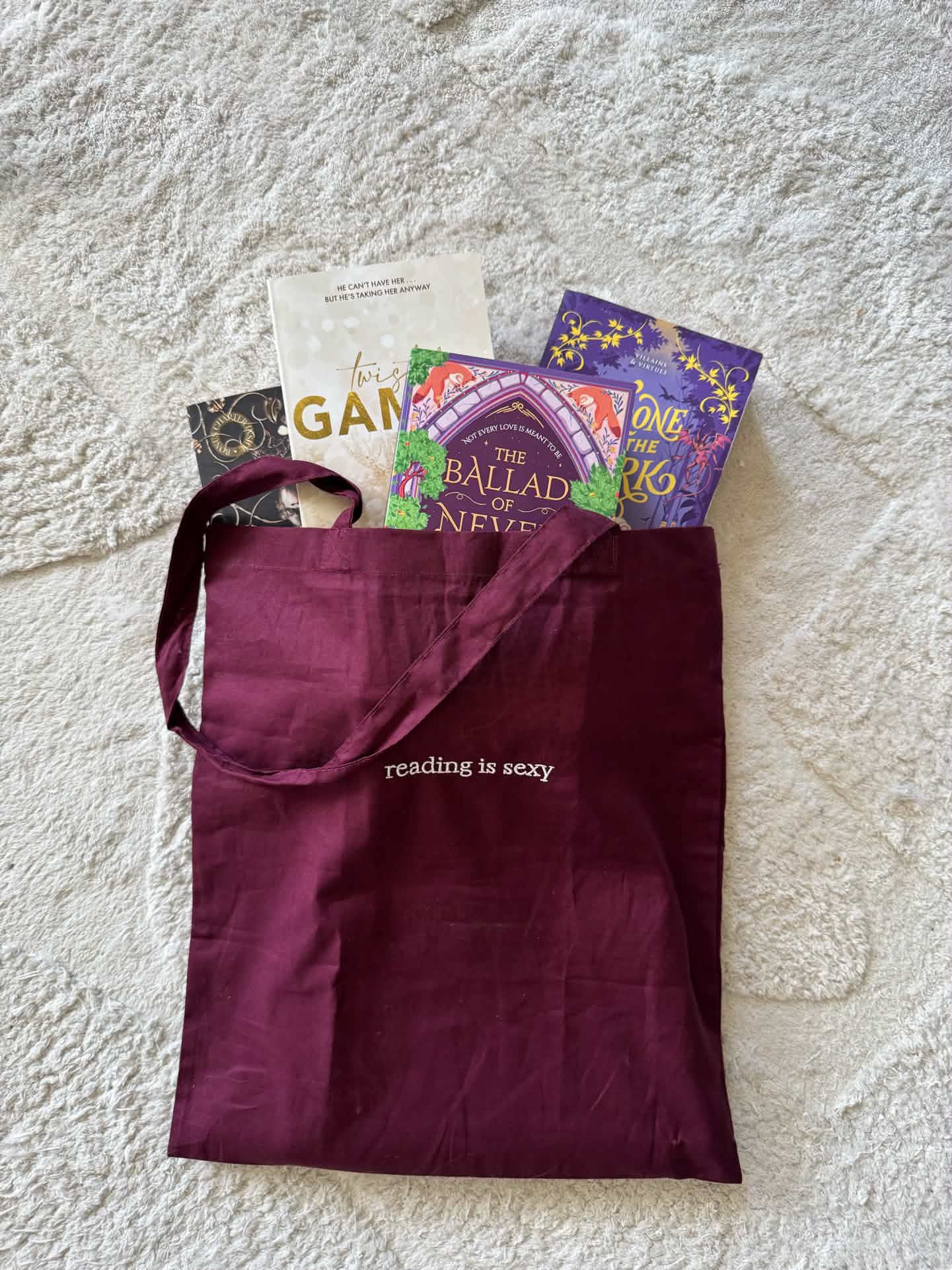 Reading Is Sexy - Cotton Tote Bag