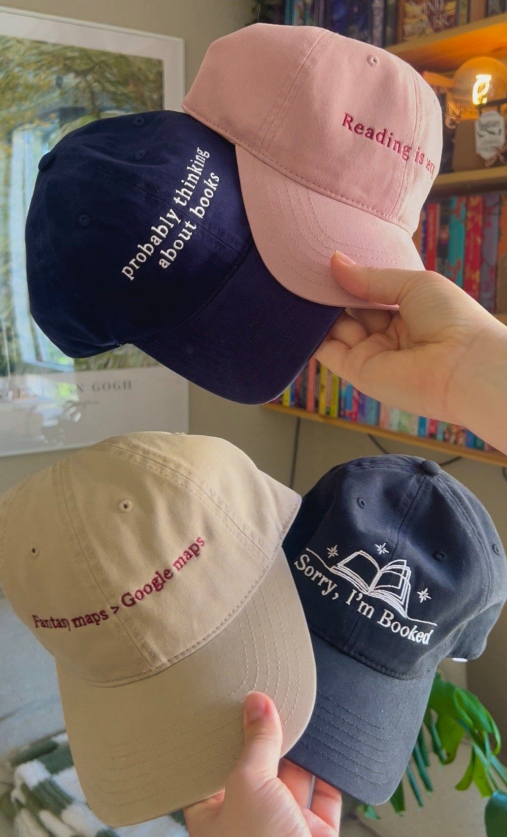 Sorry, I'm Booked – Embroidered Cap